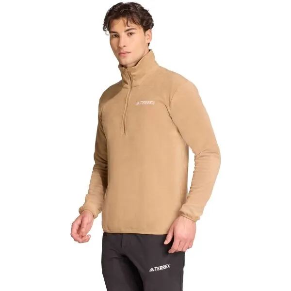 adidas MULTI TERREX ESSENTIALS HZ FL Pánska mikina, hnedá, veľkosť
