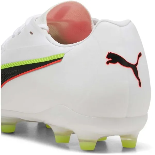 Puma KING 20 MATCH FG/AG Pánske kopačky, biela, veľkosť 41