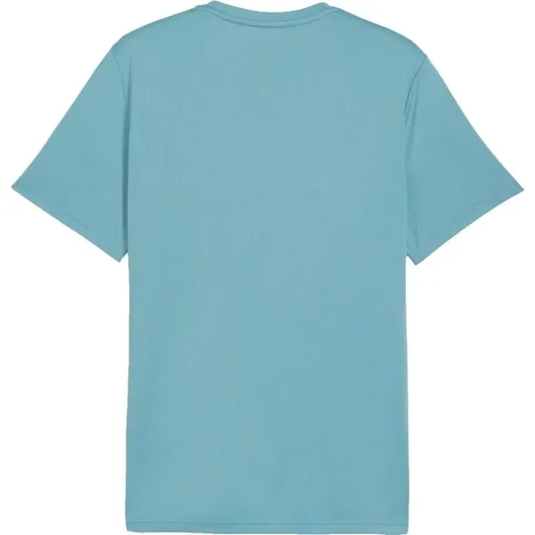 Puma M TAD ESSENTIALS SOLID CAT TEE Pánske tričko, svetlomodrá, veľkosť