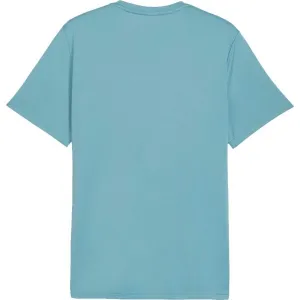 Puma M TAD ESSENTIALS SOLID CAT TEE Pánske tričko, svetlomodrá, veľkosť