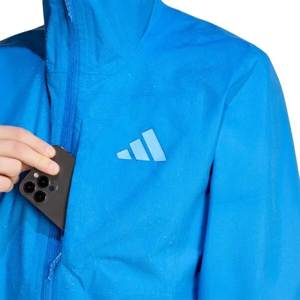 adidas MULTI TERREX 2.5L RAIN JACKET Pánska outdoorová bunda, modrá, veľkosť
