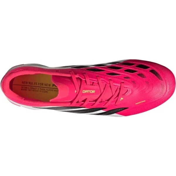 adidas PREDATOR LEAGUE FG Pánske kopačky, červená, veľkosť 46