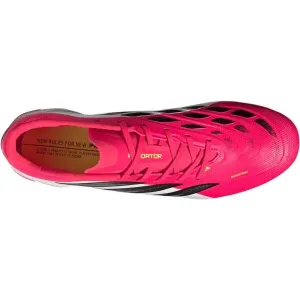 adidas PREDATOR LEAGUE FG Pánske kopačky, červená, veľkosť 46
