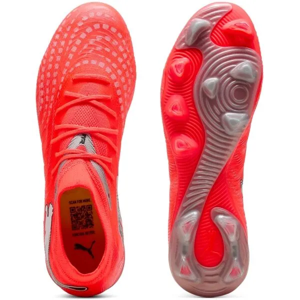 Puma FUTURE 9 MATCH FG/AG Pánske kopačky, červená, veľkosť 44