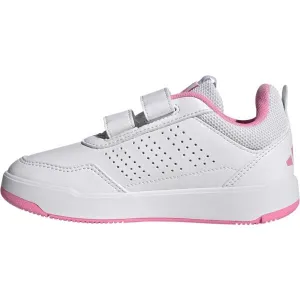 adidas TENSAUR SPORT 3.0  CF K Detská voľnočasová obuv, biela, veľkosť