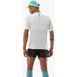 Compressport RACING SS TSHIRT M Pánske bežecké tričko, biela, veľkosť