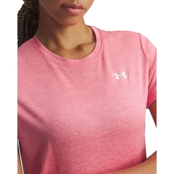 Under Armour TECH TWIST Dámske tričko, ružová, veľkosť