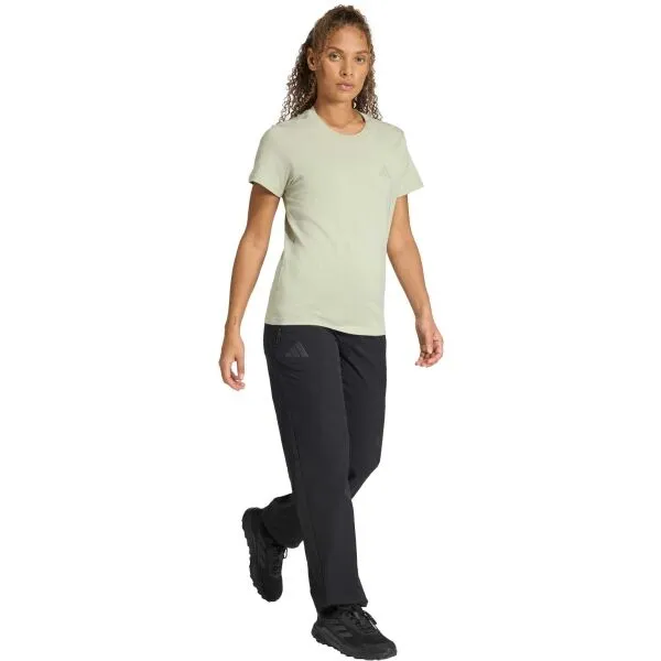 adidas TERREX GRAPHIC TEE W Dámske tričko, svetlo zelená, veľkosť