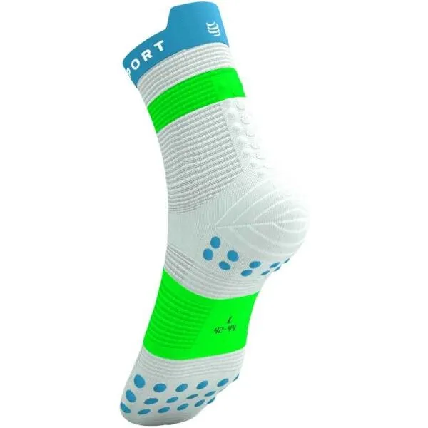 Compressport PRO RACING SOCKS V4.0 RUN Bežecké ponožky, biela, veľkosť