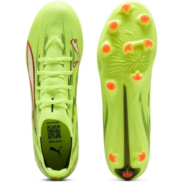 Puma ULTRA 6 MATCH FG/AG Pánske kopačky, žltá, veľkosť 41