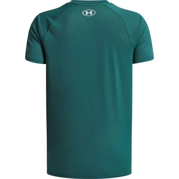 Under Armour TECH 2.0 Chlapčenské športové tričko, tmavo zelená, veľkosť