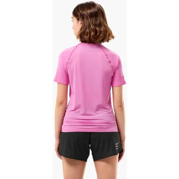 Compressport TRAIL RACING SS TSHIRT W Dámske bežecké tričko, ružová, veľkosť