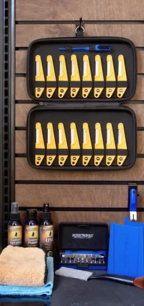 Music Nomad Diamond Coated Nut File Complete Shop Set