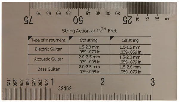 Razzor String Action Gauge