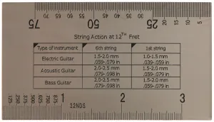 Razzor String Action Gauge