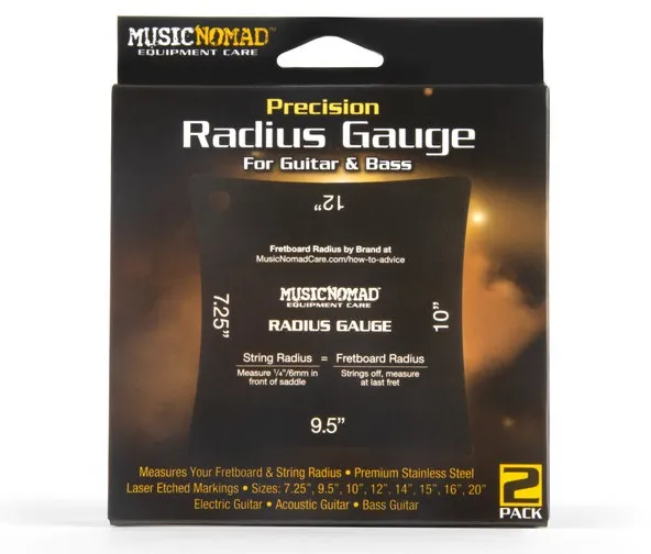Music Nomad Precision Radius Gauge Set