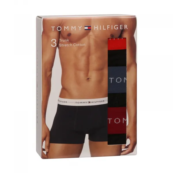 3PACK pánske boxerky Tommy Hilfiger čierne (UM0UM03890 0SW) M, trenky