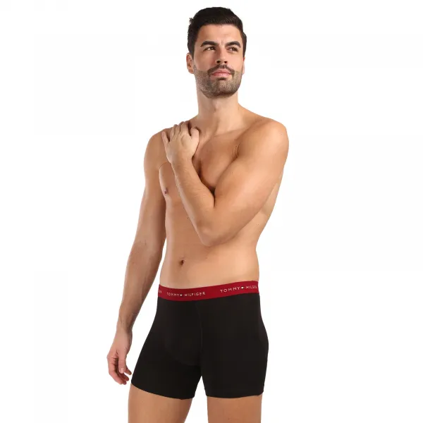 3PACK pánske boxerky Tommy Hilfiger čierne (UM0UM03874 0SW) M, trenky