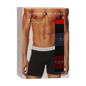 3PACK pánske boxerky Tommy Hilfiger čierne (UM0UM03874 0SW) M, trenky