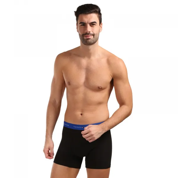 3PACK pánske boxerky Tommy Hilfiger čierne (UM0UM03874 0YZ) L, trenky