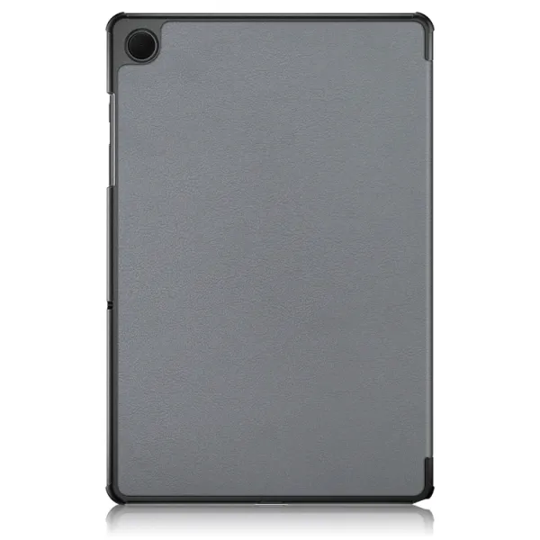 LEATHER Zaklápací obal Samsung Galaxy Tab A9+ šedý