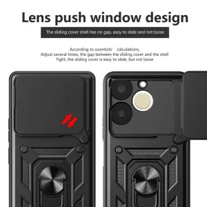 RING CAMERA Kryt s držiakom pre Realme Note 70T modrý