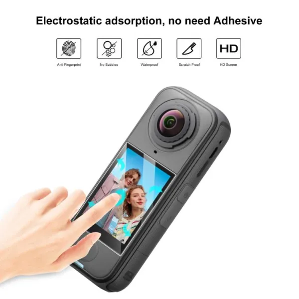 PULUZ Ochranné sklo pre akčnú kameru Insta360 X4 Air