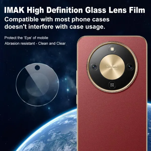 IMAK FULL COVER Sklo pre fotoaparát Honor Magic8 Lite 5G TRANSPARENT