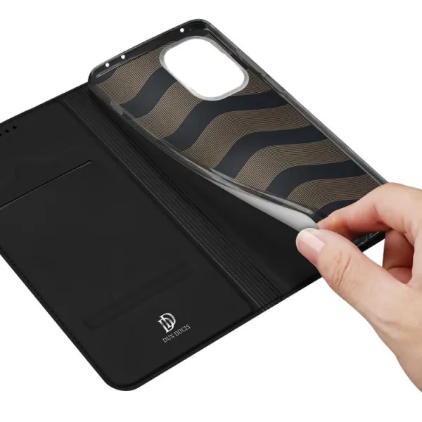 DUX Zaklápacie puzdro pre OnePlus 15R čierne