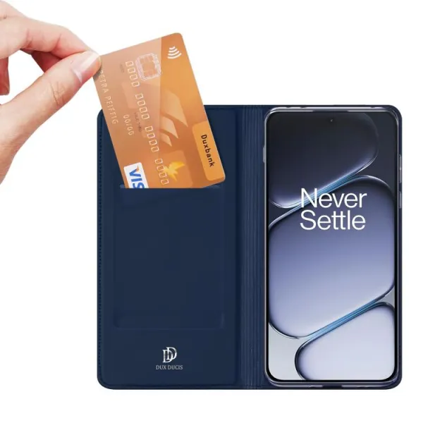 DUX Zaklápacie puzdro pre OnePlus 15R modré