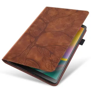 ART TREE Zaklápací obal pre Amazon Fire HD 10 (2023) hnedý