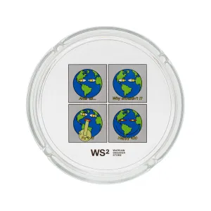 WS2 420 We Smoke Stuff Ashtray "Stoned Earth" (WS2-420-ASHT)
