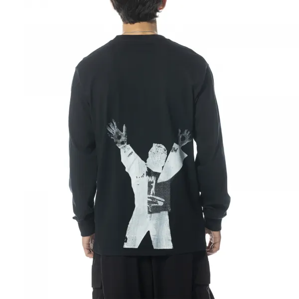 Midnight goYa Man Sleeve "Black" (MID-AW23-LONGSLEE002)