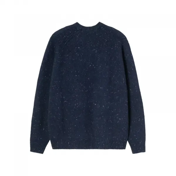 Carhartt WIP Anglistic Sweater "Speckled Jupiter" (I010977-3ATXX)