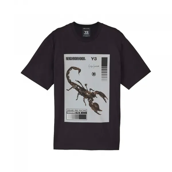 adidas Y-3 x Neighborhood Graphic Tee "Black" (KC8823)