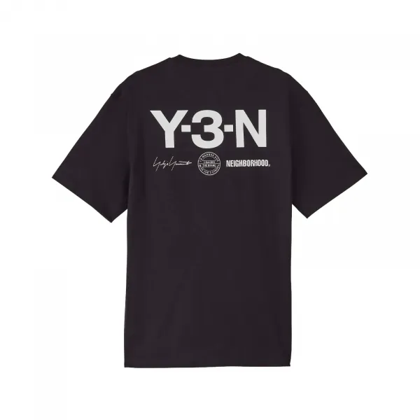 adidas Y-3 x Neighborhood Graphic Tee "Black" (KC8823)