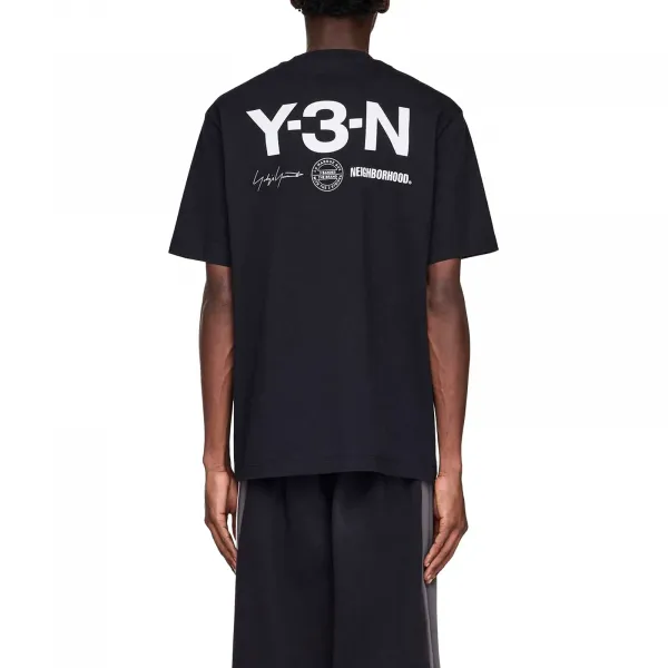 adidas Y-3 x Neighborhood Football Jersey "Black" (JW6998)