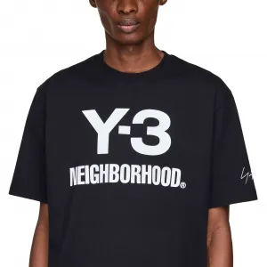 adidas Y-3 x Neighborhood Logo Tee "Black" (JW6999)
