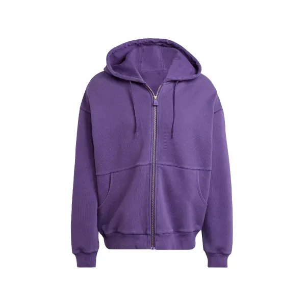 adidas EQT Fleece Full-Zip Hoodie "Violet" (JX1573)