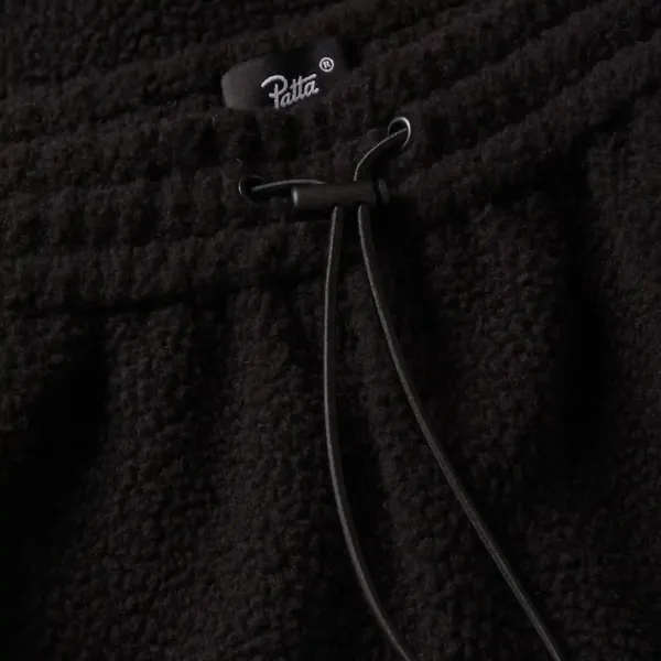 Patta Sherpa Fleece Pants "Black" (2600-386-0008-001)