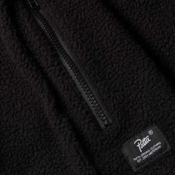 Patta Sherpa Fleece Pants "Black" (2600-386-0008-001)