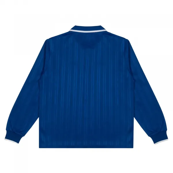 Patta Jacquard Striped Long Sleeve Jersey "Monaco Blue" (4550-313-0003-207)