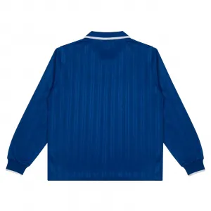 Patta Jacquard Striped Long Sleeve Jersey "Monaco Blue" (4550-313-0003-207)