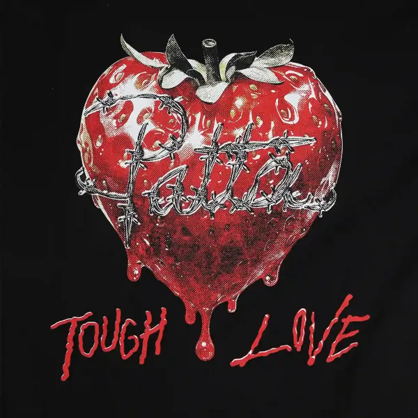 Patta Tough Love T-Shirt "Black" (1000-290-0083-001)