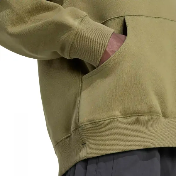 adidas EQT Fleece Full-Zip Hoodie "Focus Olive" (JX1572)