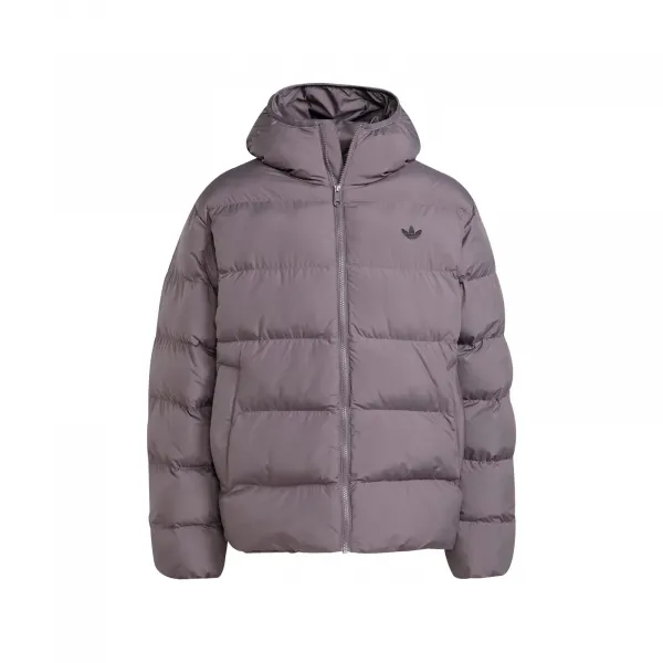 adidas Tonal Hooded Puffer Jacket "Grey Strata" (JX4122)