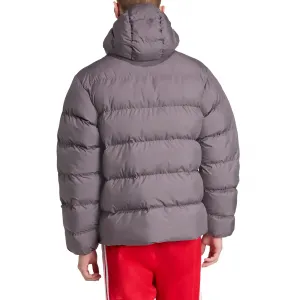adidas Tonal Hooded Puffer Jacket "Grey Strata" (JX4122)