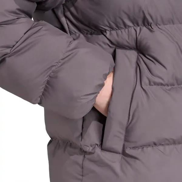 adidas Tonal Hooded Puffer Jacket "Grey Strata" (JX4122)