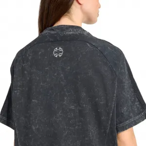 adidas Adilenium Season 4 Teamgeist Washed Rhinestone Tee W "Black" (KF3113)