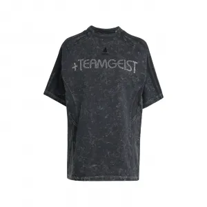 adidas Adilenium Season 4 Teamgeist Washed Rhinestone Tee W "Black" (KF3113)